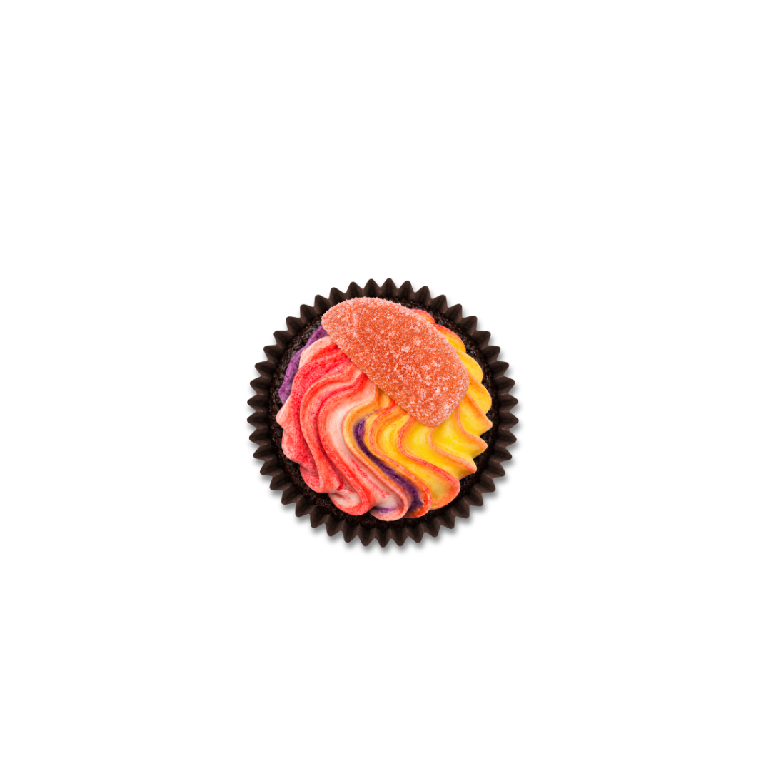 Mini Lolly Swirl Cupcake