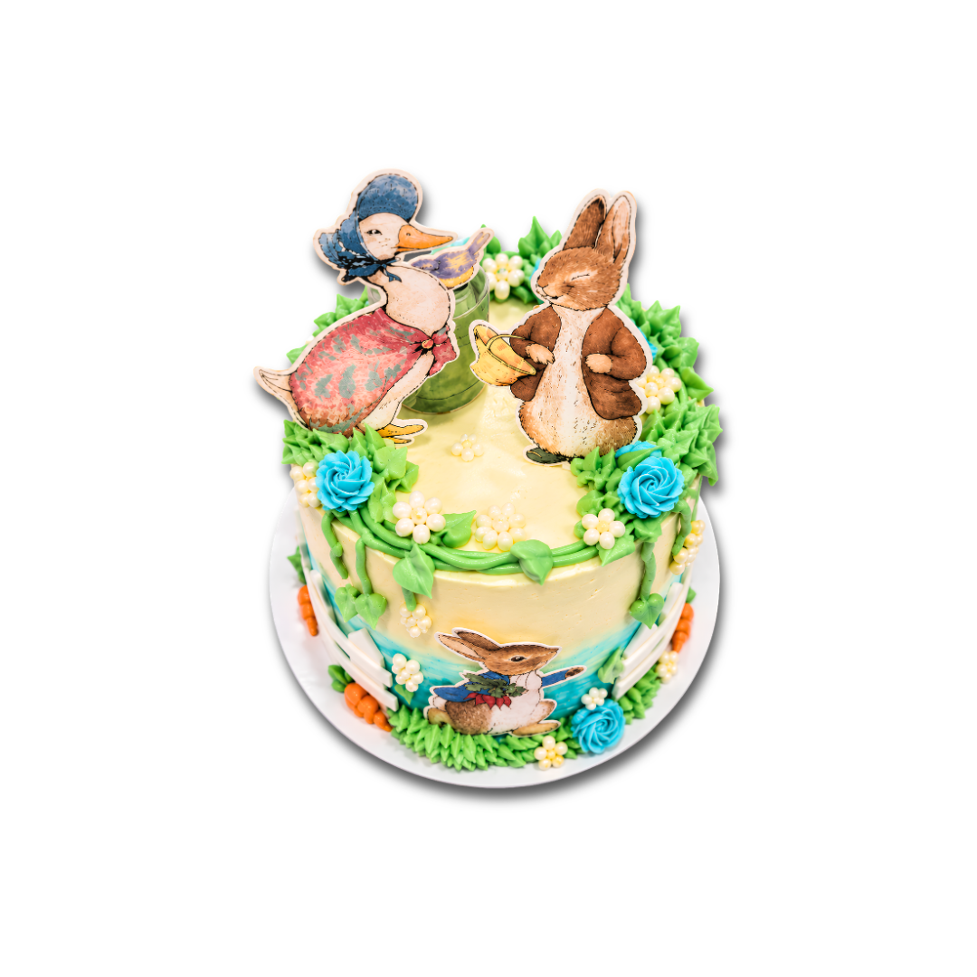 Peter rabbit cake
