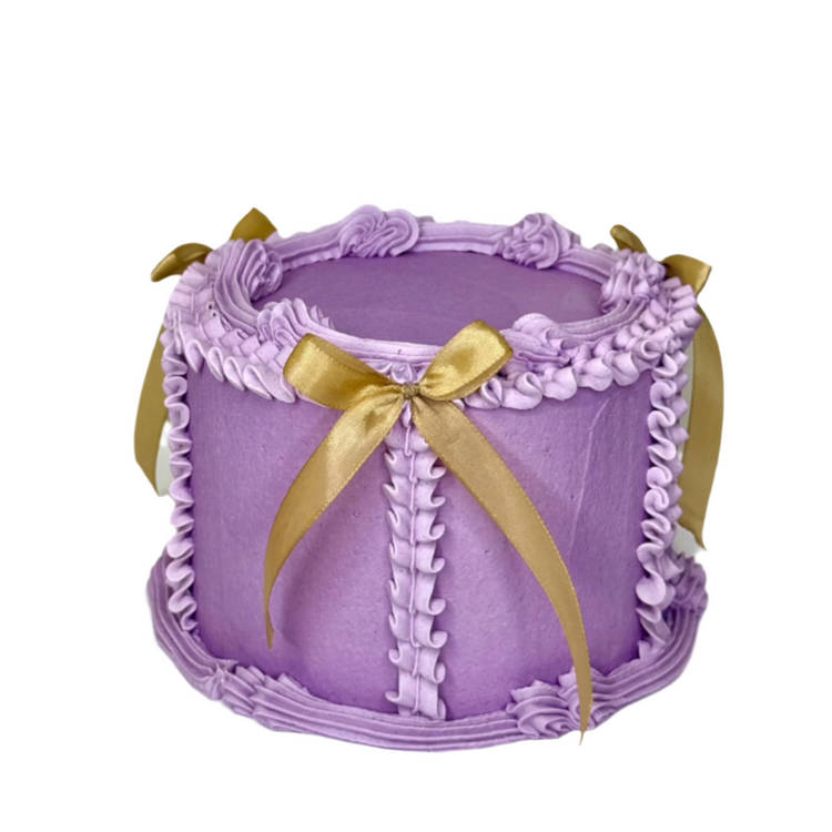 Purple Bow Cake