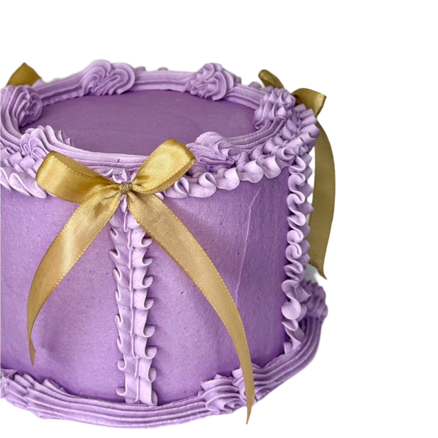 Purple Bow Cake