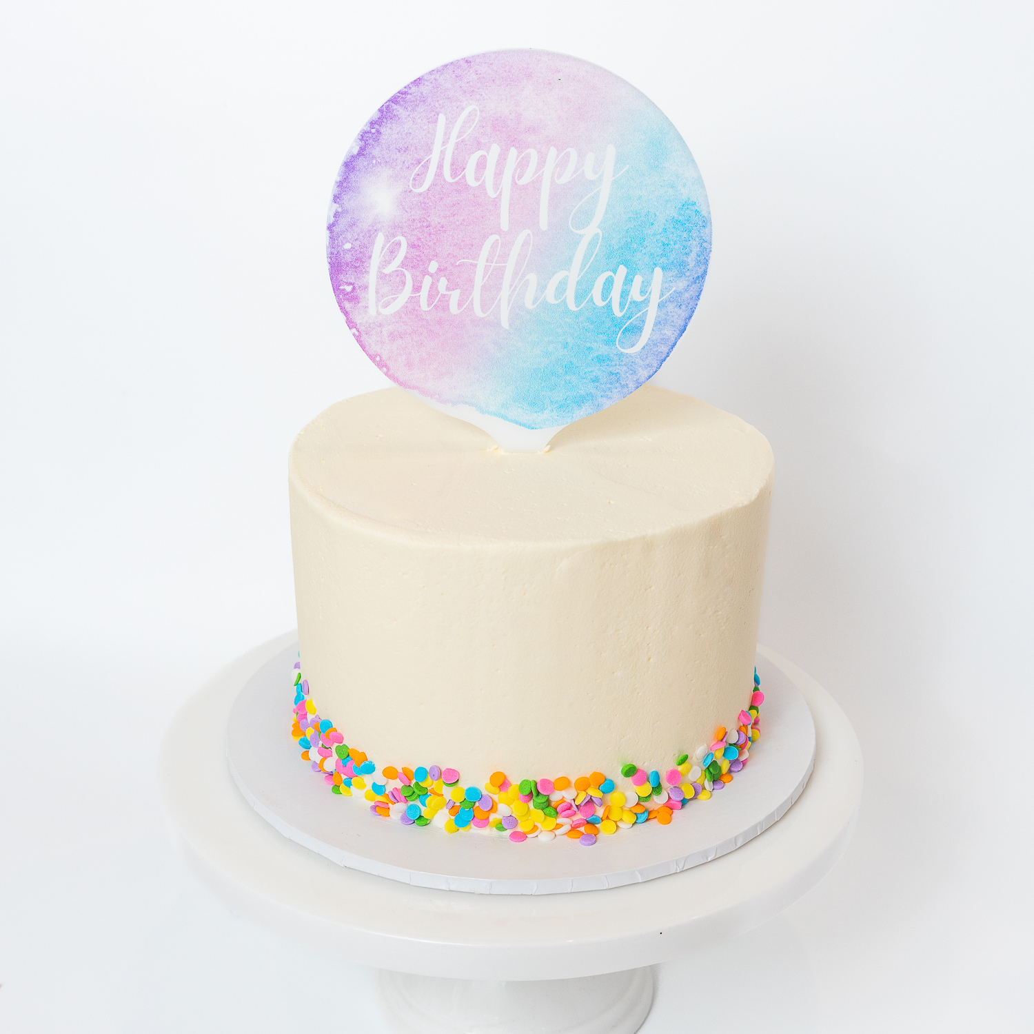 Lollipop Happy Birthday Cake Topper
