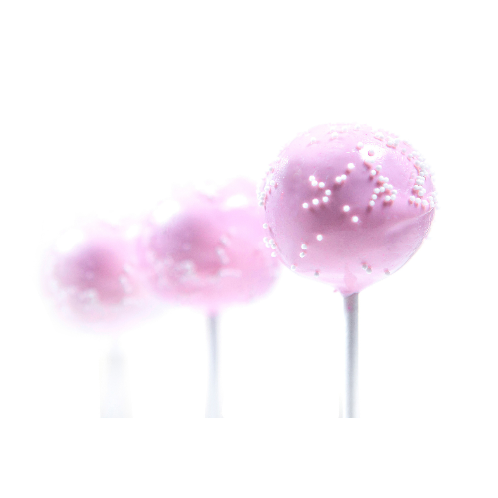 Pink With Sprinkles Cakepops (12)