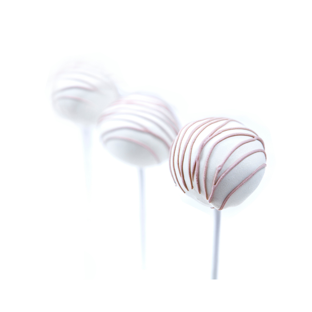 Taupe Lines Cakepops (12)